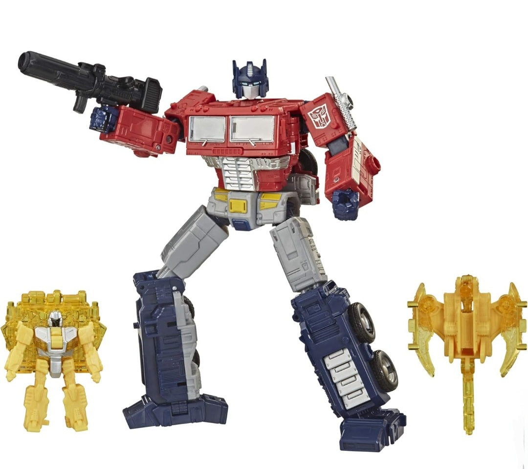Transformers Generations War for Cybertron Trilogy WFC Netflix Optimus Prime