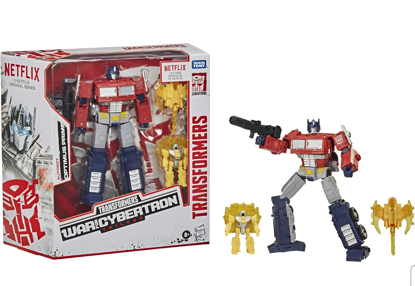Transformers Generations War for Cybertron Trilogy WFC Netflix Optimus Prime