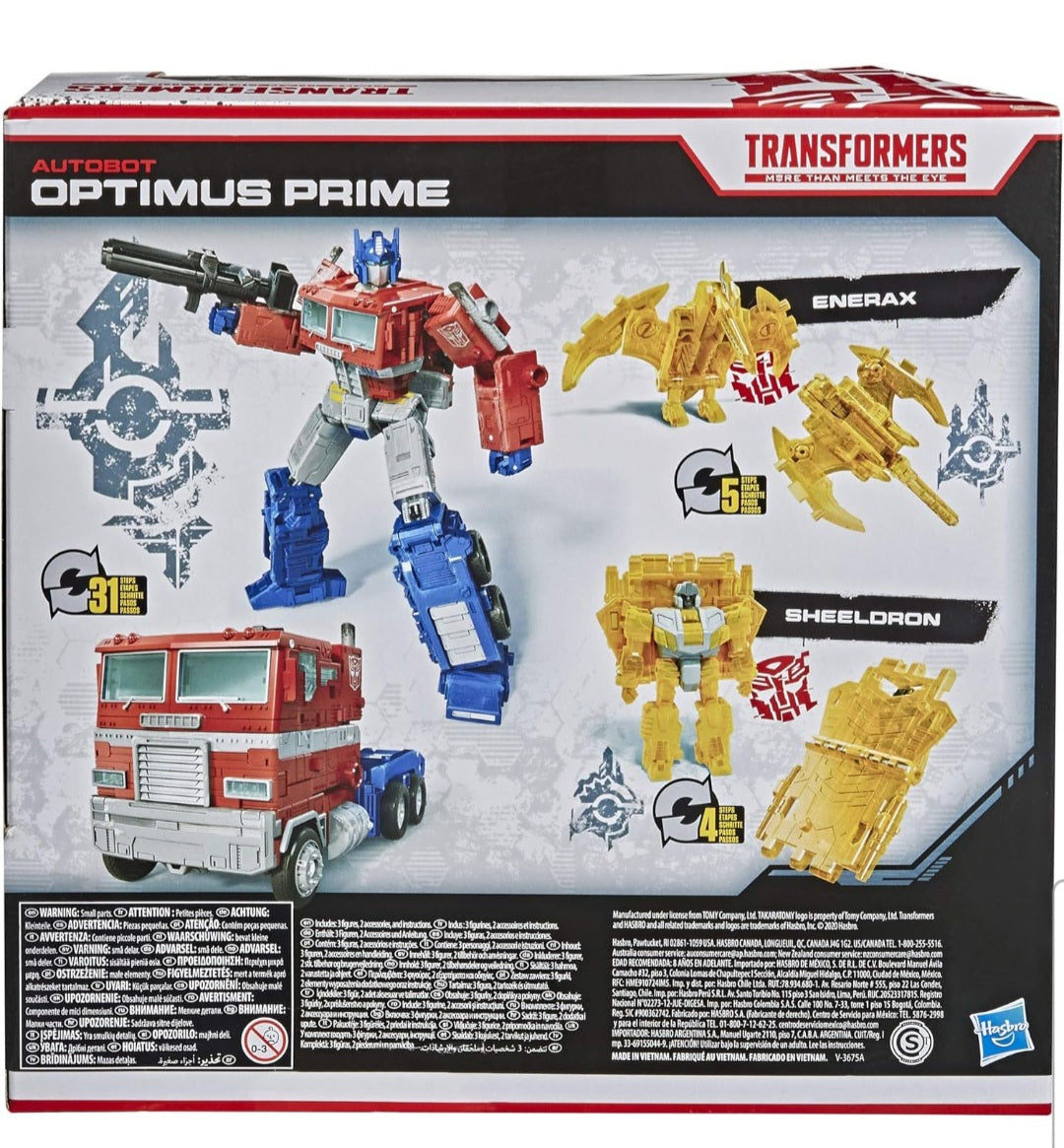 Transformers Generations War for Cybertron Trilogy WFC Netflix Optimus Prime