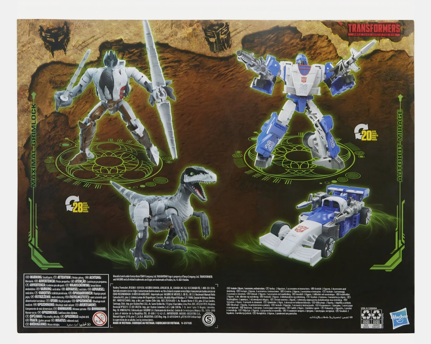 Transformers War for Cybertron: Kingdom Mirage & Maximal Grimlock