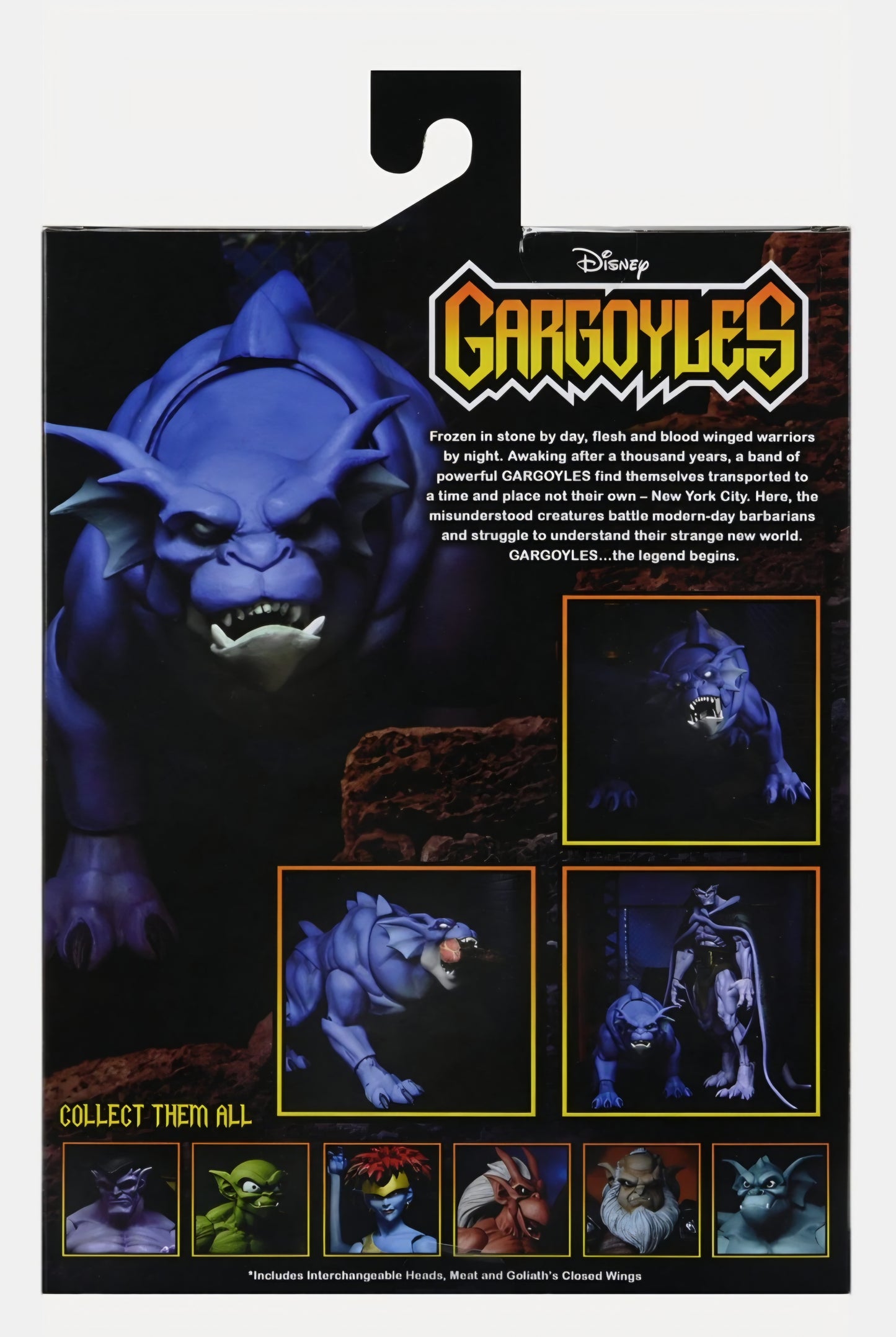 NECA Disney Gargoyles Ultimate Bronx Action Figure.