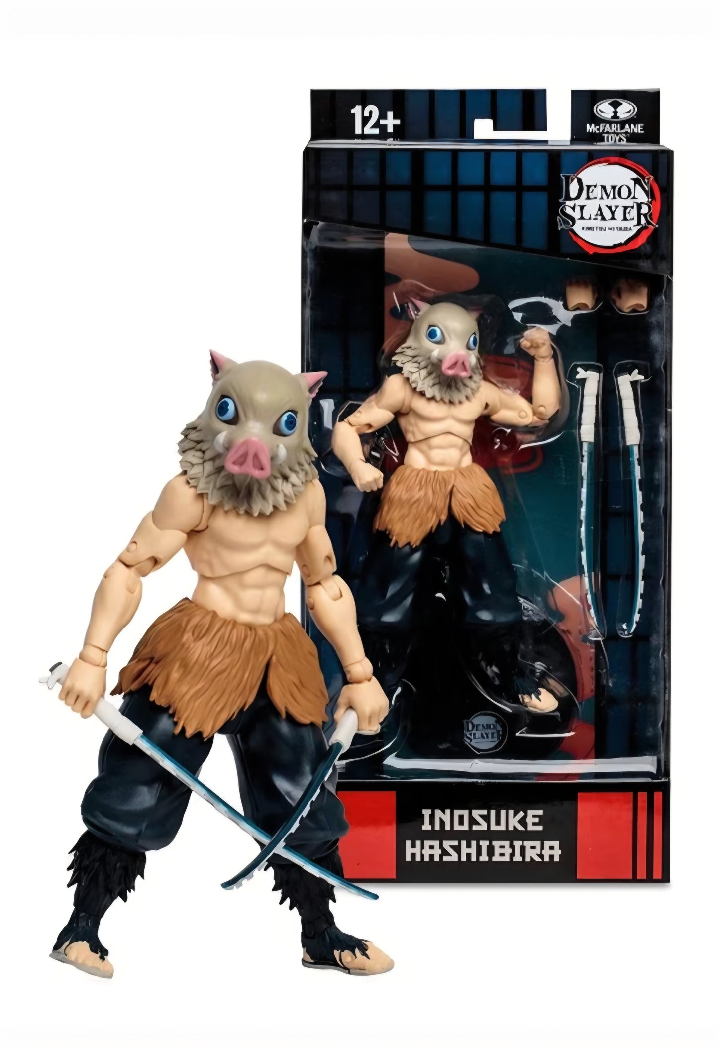 McFarlane Toys Demon Slayer: Inosuke Hashibira 7-inch Action Figure