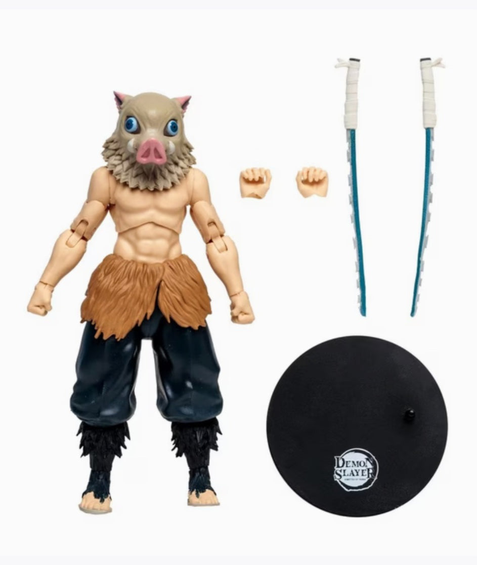 McFarlane Toys Demon Slayer: Inosuke Hashibira 7-inch Action Figure