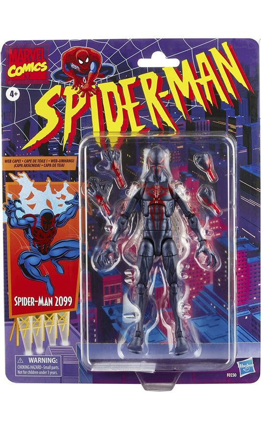 Spider-Man 2099 Retro Marvel Legends 6-inch Action Figure