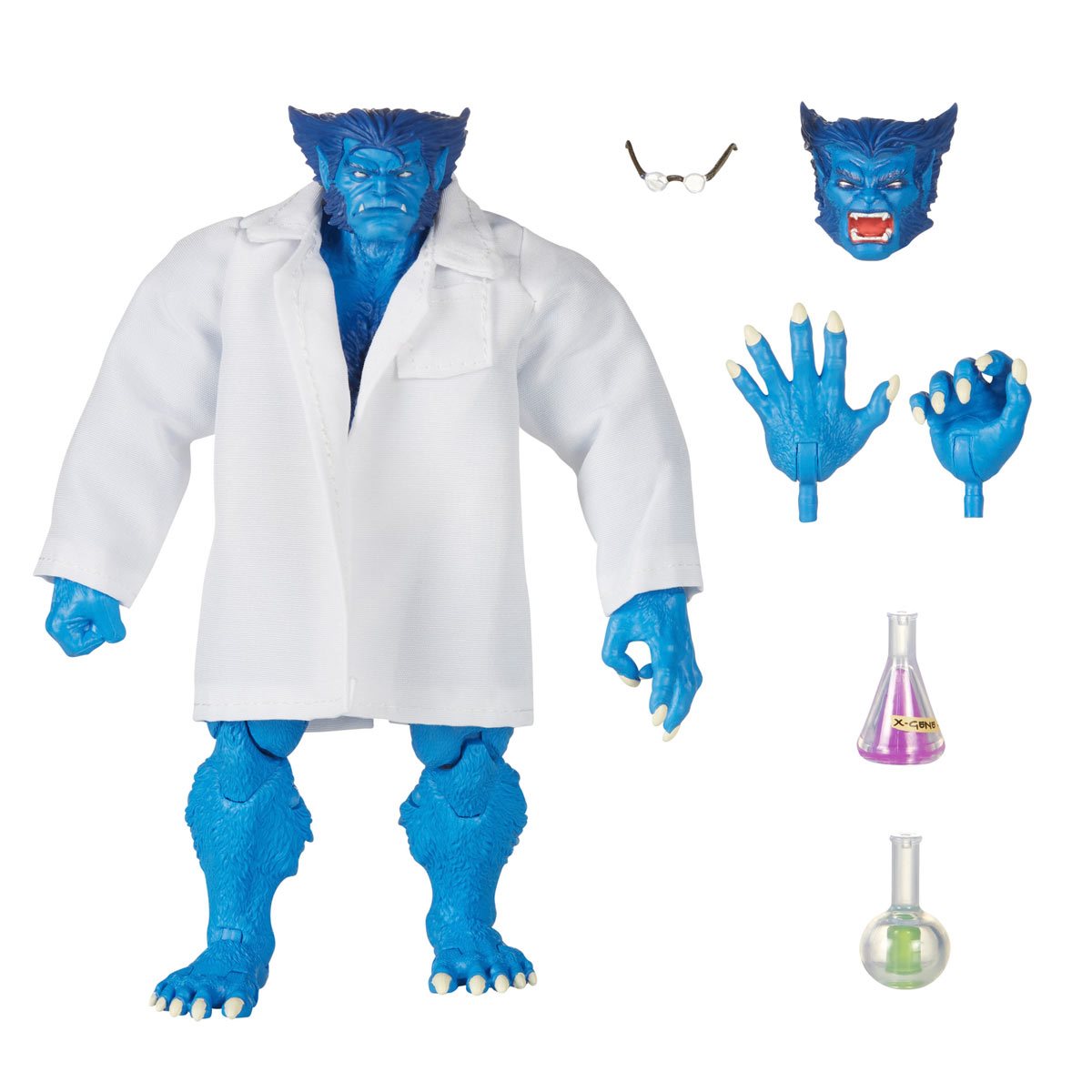 X-men Retro Marvel Legends 6-Inch Beast Action Figure