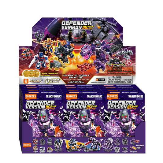 Blokees Transformers Defender 06: Brutal Fang