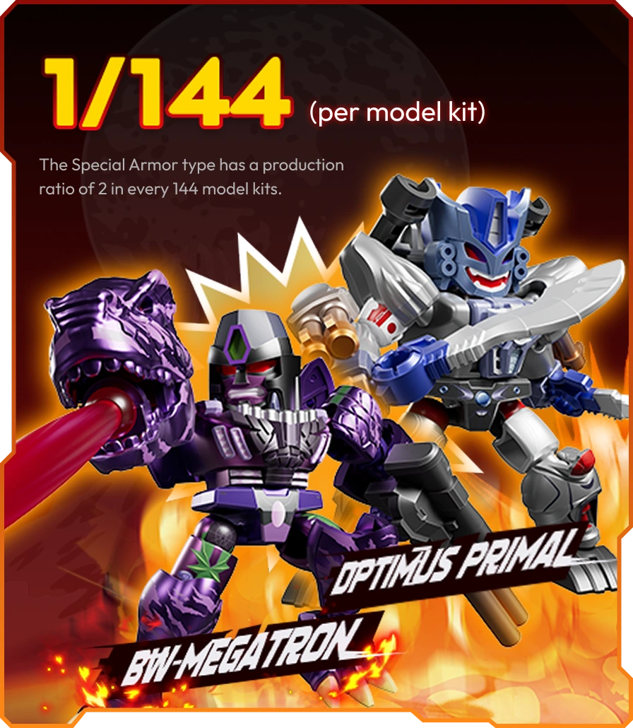 Blokees Transformers Defender 06: Brutal Fang