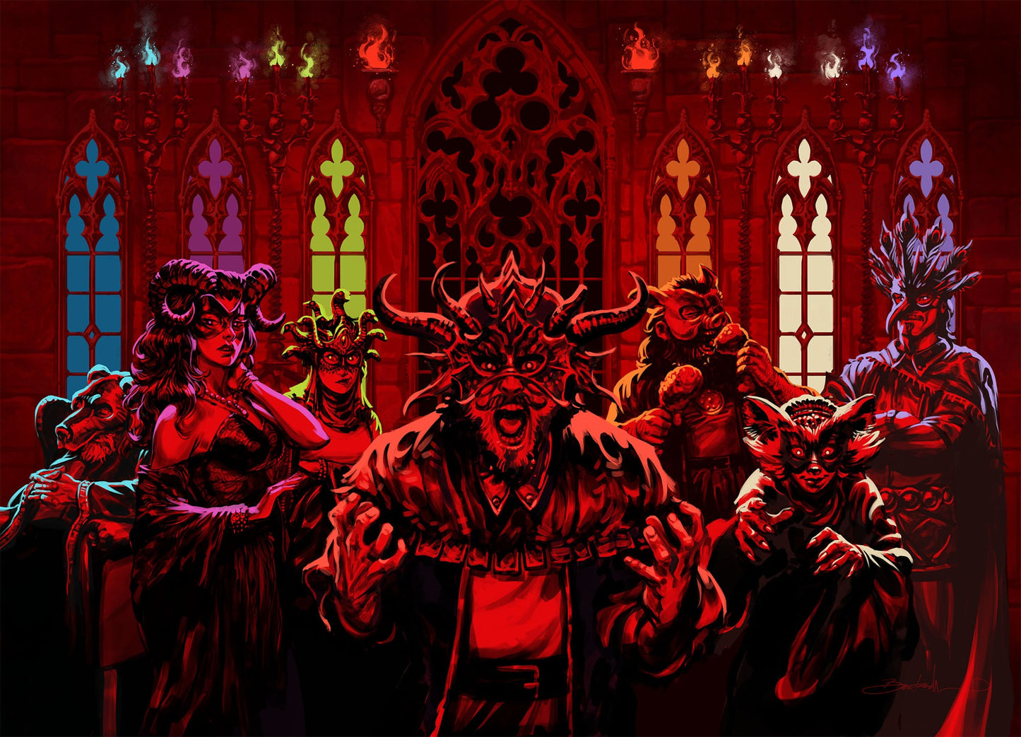 The Masque of the Red Death: Figura Obscura