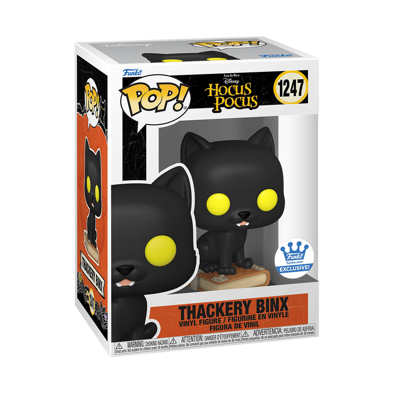 Funko POP! Disney #1247 Hocus Pocus Thackery Binx Funko Exclusive
