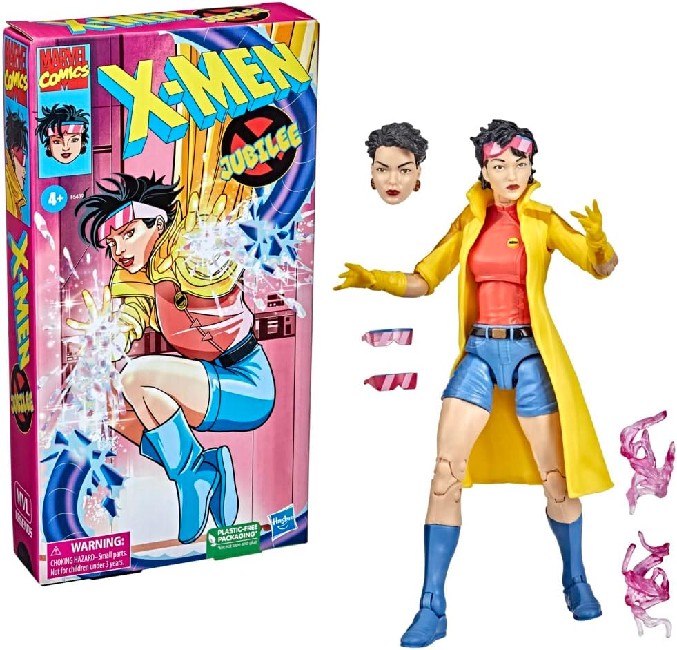 Marvel Legends Hasbro VHS 90 Animated Series 6" Figure X-Men Jubilee