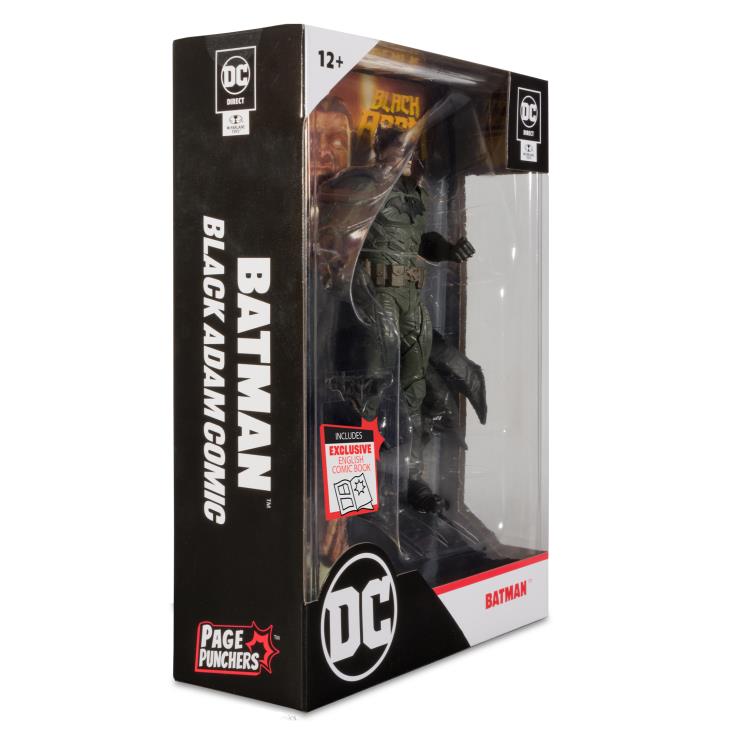 Mcfarlane Toys DC Page Punchers Batman: Black Adam Comic