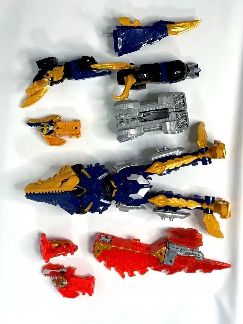 Bandai Kishiryu Sentai Ryusoulger Kishiryu Series 06 07 DX Spino Thunder Set