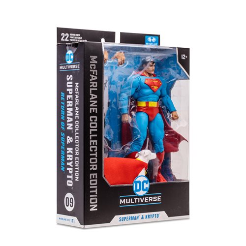 Mcfarlane Toys - DC Mcfarlane Collector Edition - Superman & Krypto (Return Of Superman)