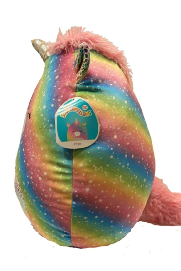 Squishmallow 20in Prim rainbow unicorn