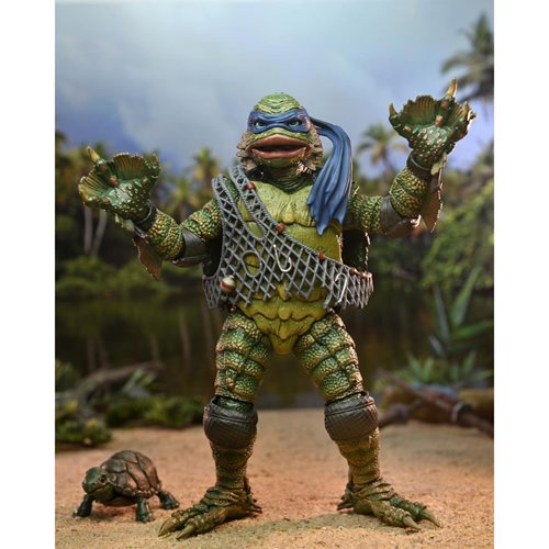 NECA - TMNT X Universal Monsters - Ultimate Leonardo As The Creature