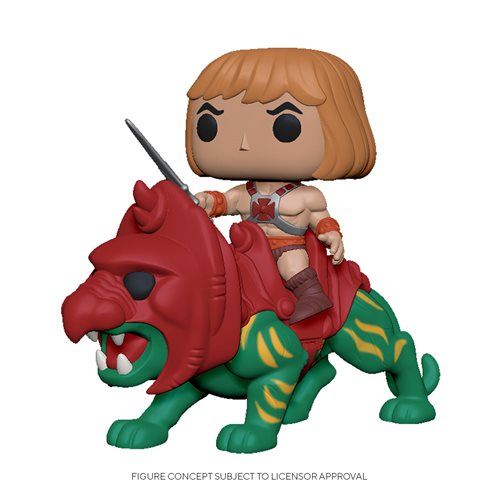 Funko He-Man on Battlecat 84 Targetcon Exclusive