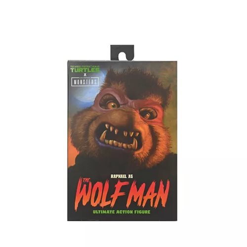 TMNT 7" Scale Figures - TMNT x Universal Monsters - Ultimate Raphael As The Wolfman