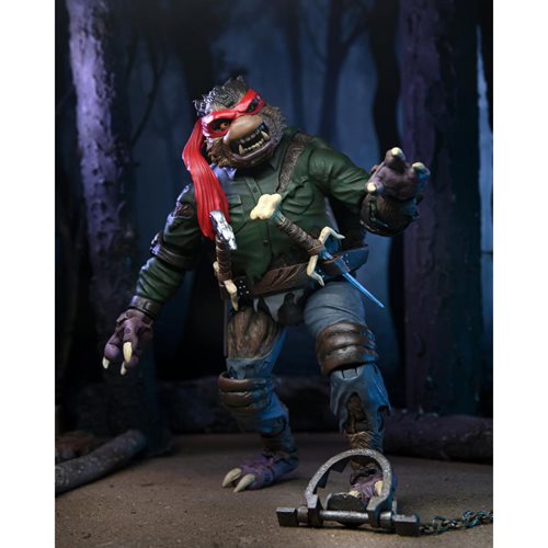 TMNT 7" Scale Figures - TMNT x Universal Monsters - Ultimate Raphael As The Wolfman