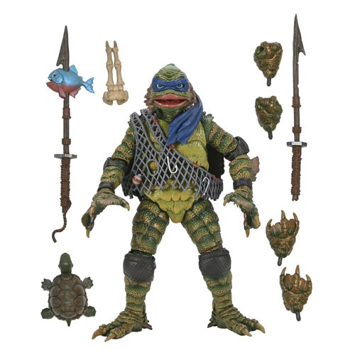 NECA - TMNT X Universal Monsters - Ultimate Leonardo As The Creature