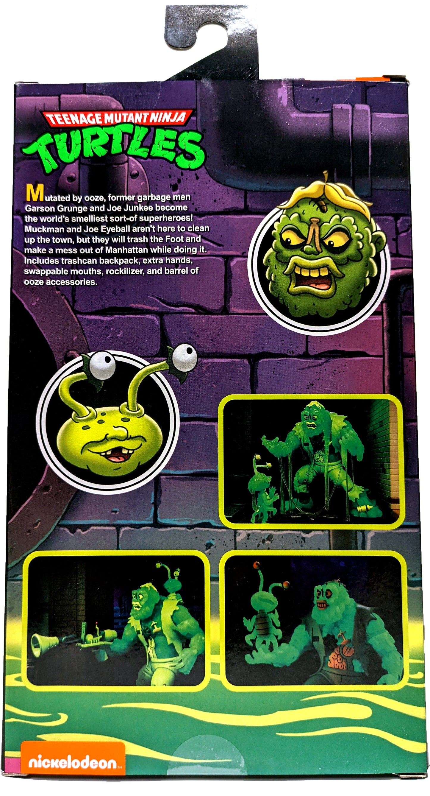 NECA TMNT Sewer Heroes Series Toxicity Now