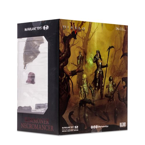 Mcfarlane Toys - Diablo IV - 7" Summoner Necromancer - Epic
