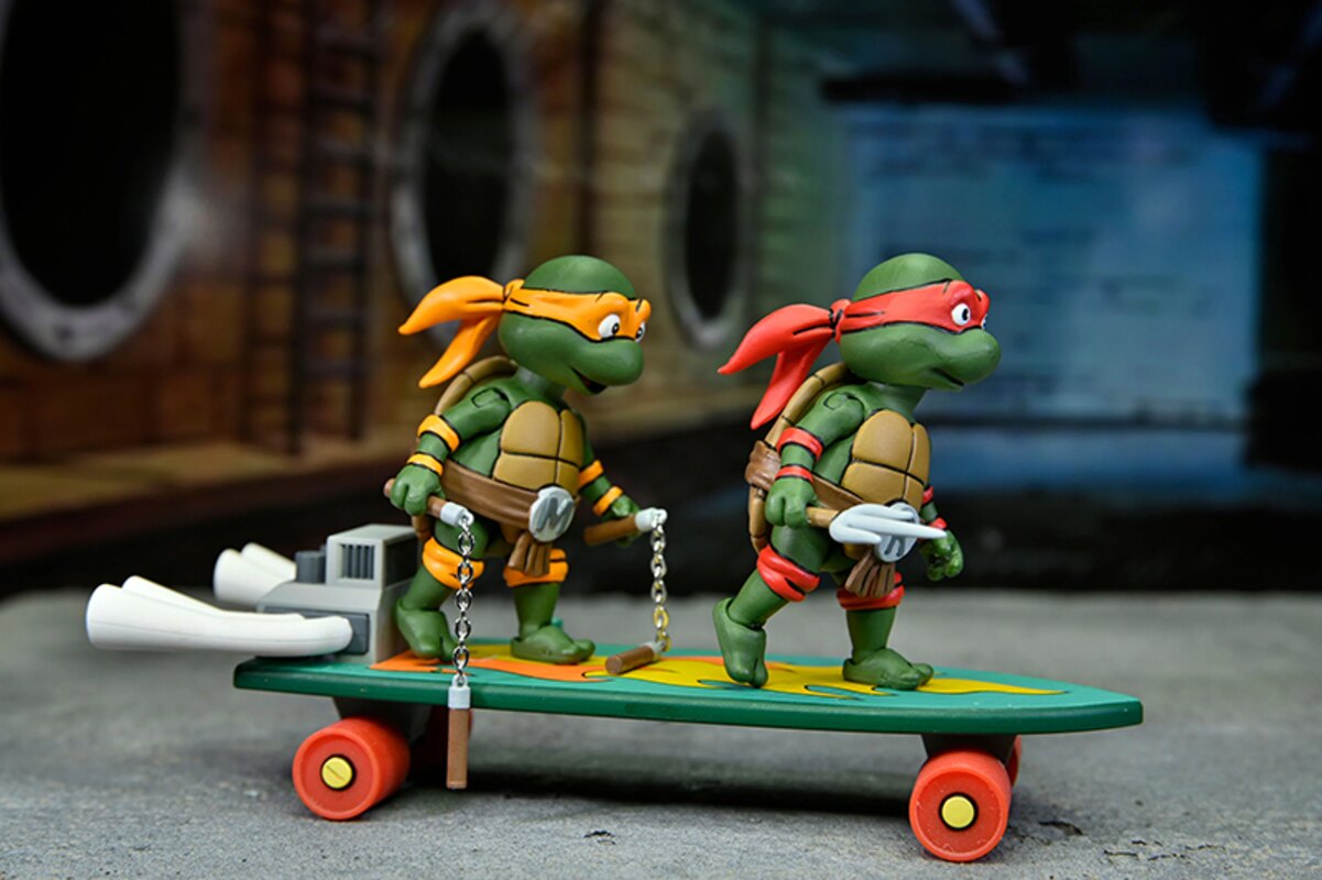 NECA TMNT Cartoon Accessory Set
