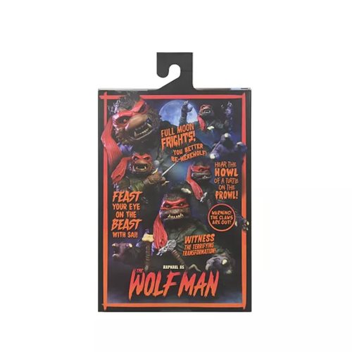 TMNT 7" Scale Figures - TMNT x Universal Monsters - Ultimate Raphael As The Wolfman
