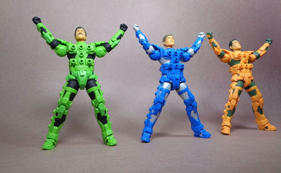 80's Commanders 3-Pack Box Set (Versio  80s) by Ramen Toy