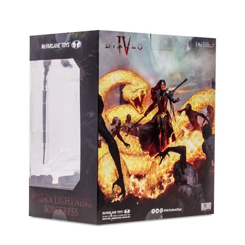 Mcfarlane Toys - Diablo IV - 7" Hydra Lightning Sorceress - Common
