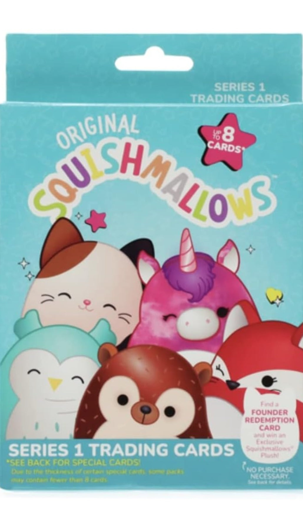 Squishmallow Official Kellytoy Series 1 Trading Cards