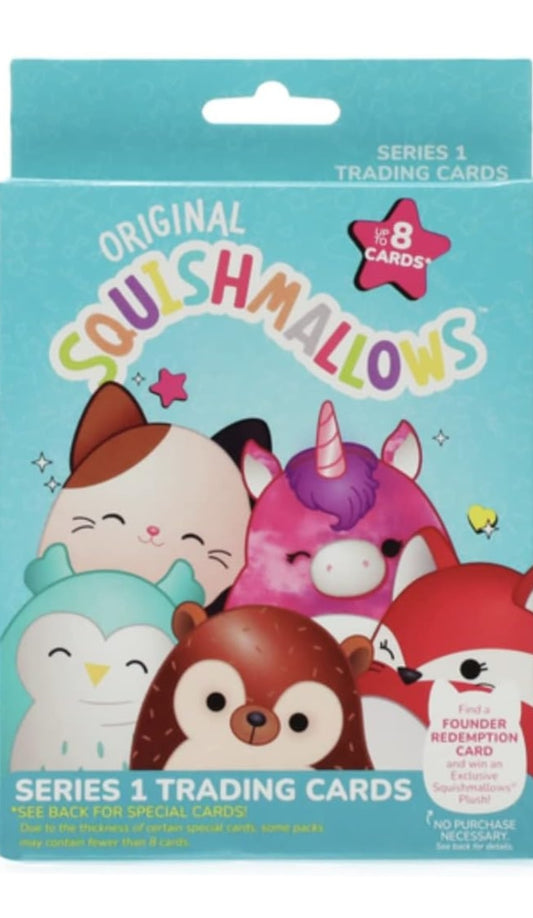 Squishmallow Official Kellytoy Series 1 Trading Cards