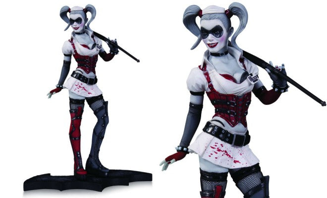Batman Arkham Asylum Harley Quinn Statue
