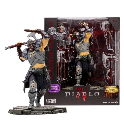 Mcfarlane Toys - Diablo IV - 7" Whirlwind Barbarian - Epic
