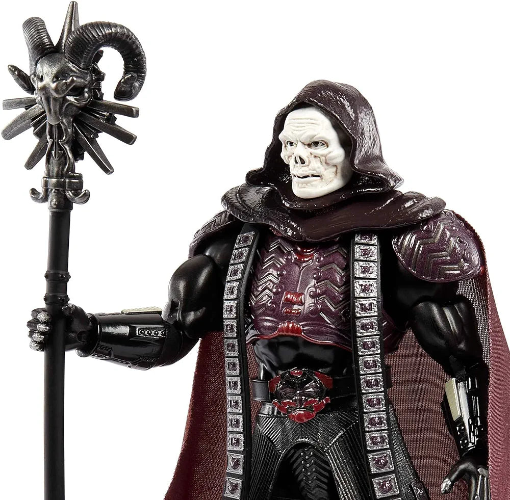 Masters of the Universe Masterverse Action Figure Skeletor Articulated Movie Collectible with Swappable Body Parts and Accessories
