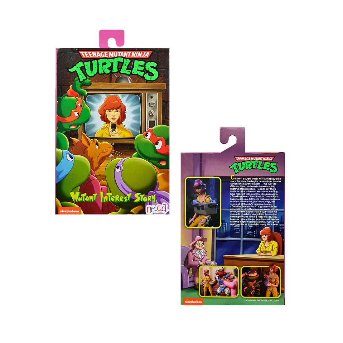 Neca Teenage Mutant Ninja Turtles 7" April O'Neil Action Figure
