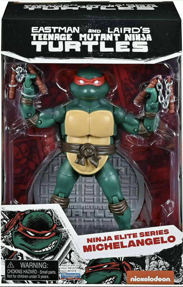 Playmates Teenage Mutant Ninja Turtles Michelangelo PX Action Figure