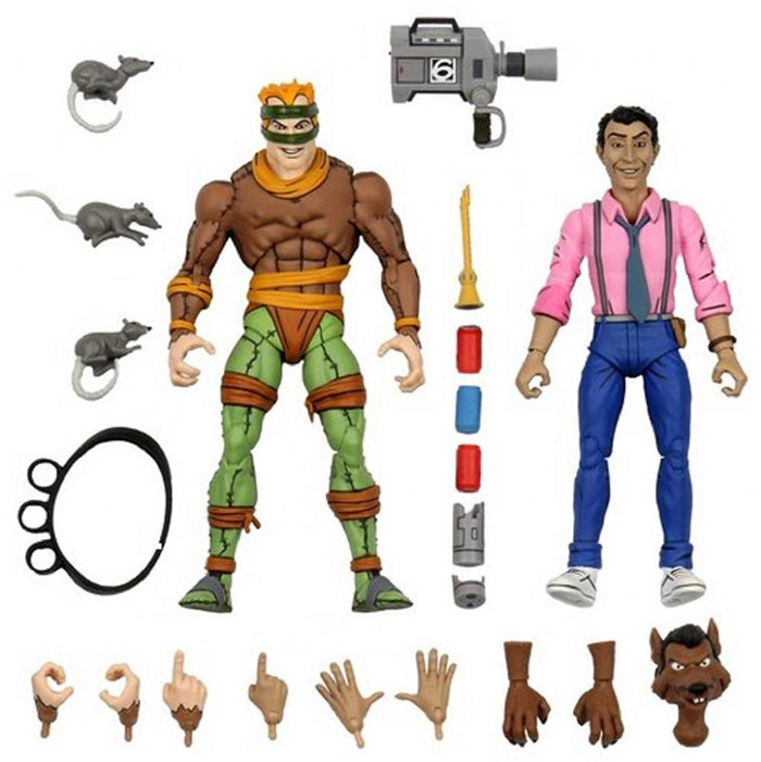 Teenage Mutant Ninja Turtles Rat King and Vernon 2-Pack