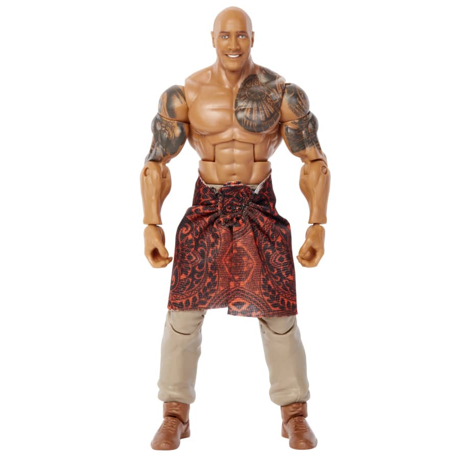 WWE Hollywood Elite The Rock As Hobbs