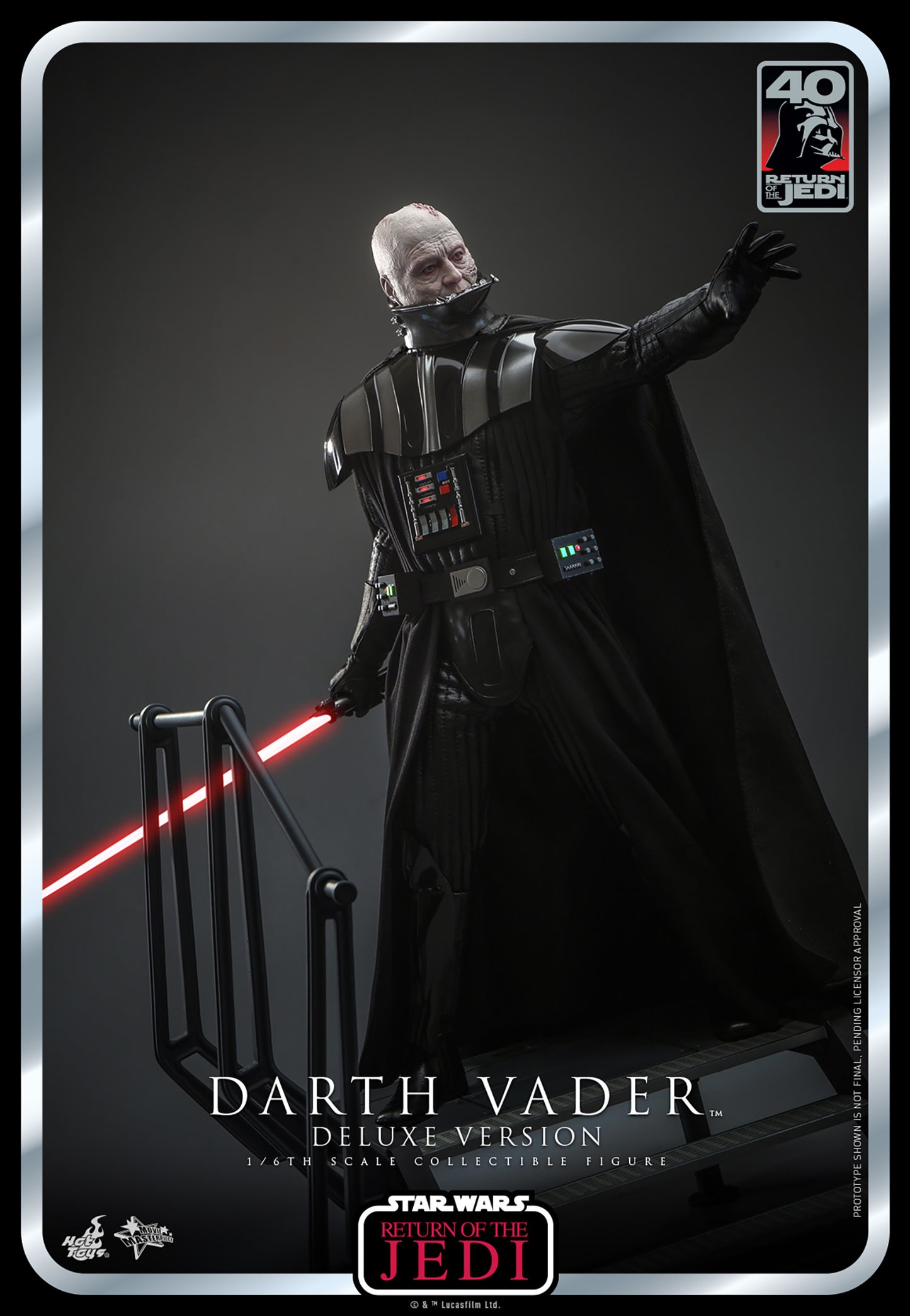 DARTH VADER (DELUXE VERSION) (RETURN OF THE JEDI 40TH ANNIVERSARY COLLECTION)