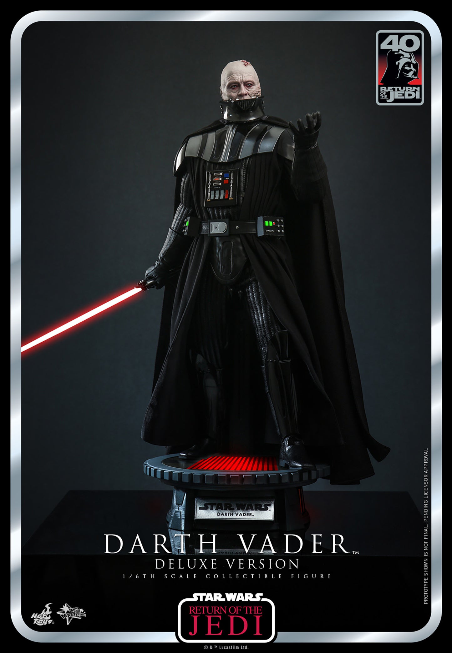 DARTH VADER (DELUXE VERSION) (RETURN OF THE JEDI 40TH ANNIVERSARY COLLECTION)
