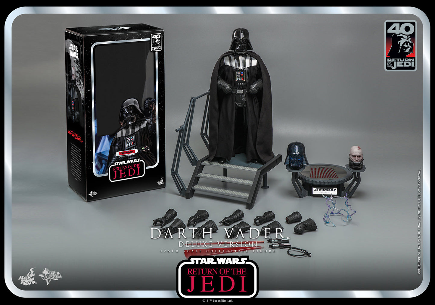 DARTH VADER (DELUXE VERSION) (RETURN OF THE JEDI 40TH ANNIVERSARY COLLECTION)