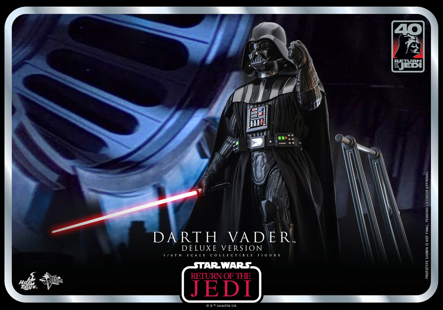 DARTH VADER (DELUXE VERSION) (RETURN OF THE JEDI 40TH ANNIVERSARY COLLECTION)